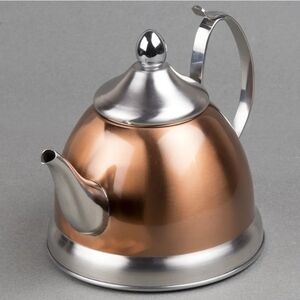 Nobili-Tea 1.0 Quart Stainless Steel Teapot by Creative Home
